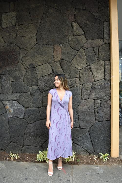 Kulua Wrap Dress - Valia Honolulu
